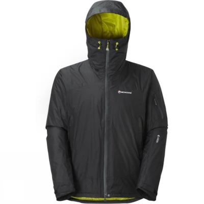 Chaquetas Montane Minimus Hybrid Hombre - Negras - Chile GSP368975